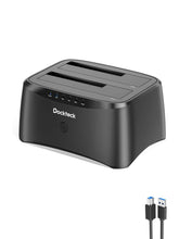 Dockteck USB 3.0 to SATA Dual Bay External Hard Drive Enclosure - Dockteck